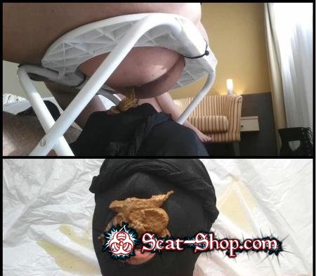 Toilet Humiliation - 2 Scat Doms use their Toilet Slave [Humiliation Scat / 960 MB] FullHD 1080p (Femdom, Shitting)