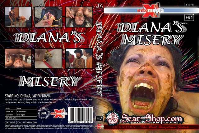Iohana, Latifa, Diana - SD-3182 Diana’s Misery [MFX Media / 1.40 GB] HDRip (Domination, Brazil)