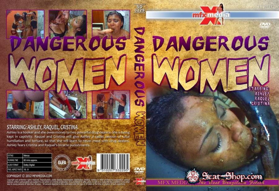 Ashley, Raquel, Cristina - SD-3229 Dangerous Women [MFX Media / 1.28 GB] HD 720p (Lesbian, Vomit, Domination)