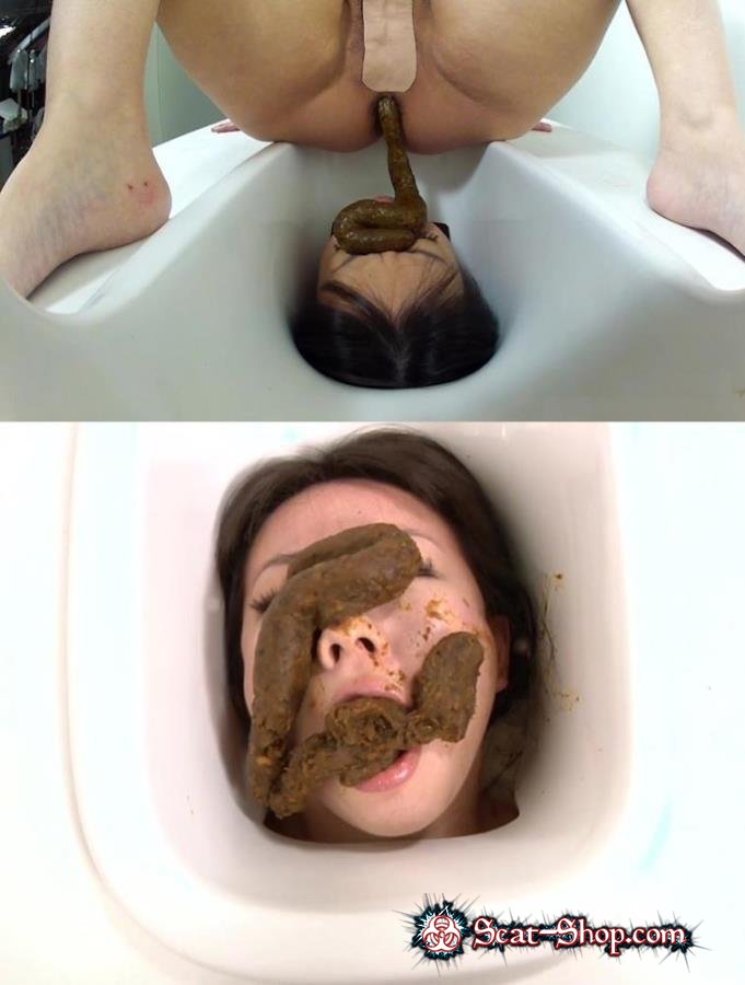 Lesbian scat human toilet. [374 MB] HD 720p 2019, スカトロ