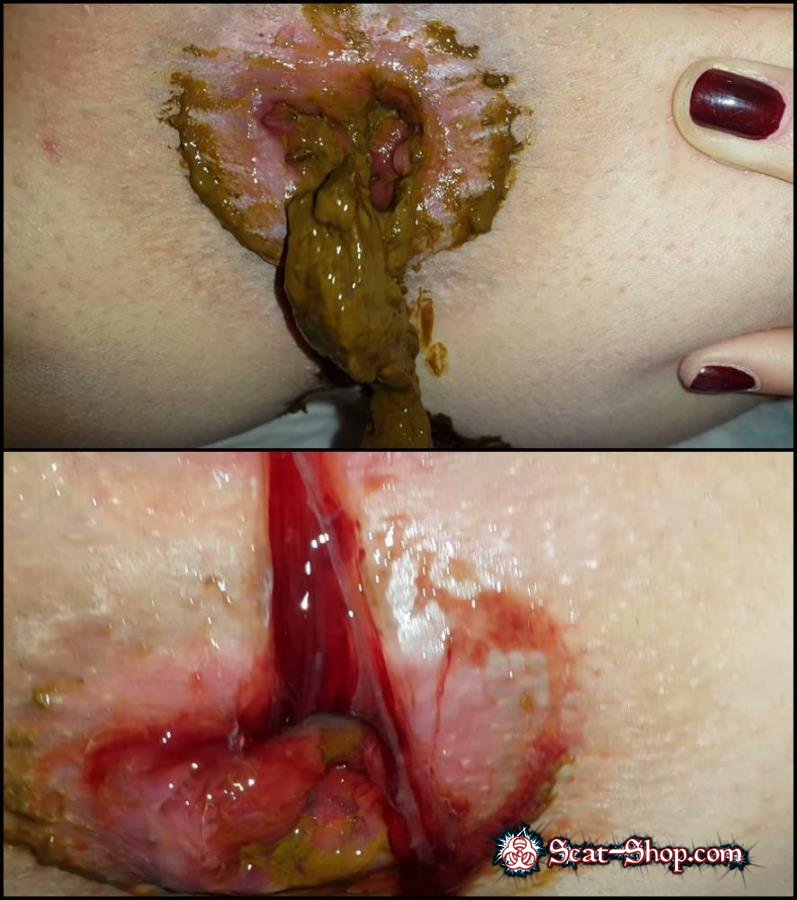 Anna Coprofield closeup defecation and menstruation. [572 MB] FullHD 1080p Closeup shit, Anna Coprofield