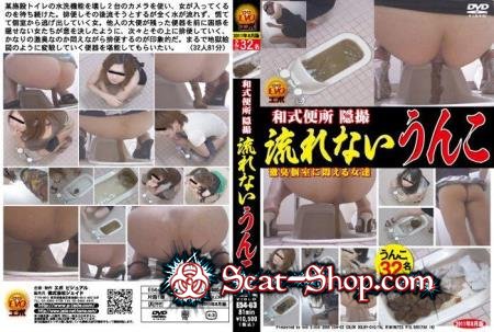 Japanese girls pooping in toilet, shit which does not stream. [965 MB] SD Jade scat, Scatting