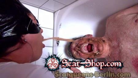 Scatqueens-Berlin - 2Big Piles Shit for the Pig3 [Femdom / 380 MB] HD 720p (Toilet Slavery)
