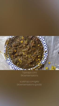 Brownsensations - Smearing my dinner [Solo / 540 MB] UltraHD 2K (Poop, Defecation)