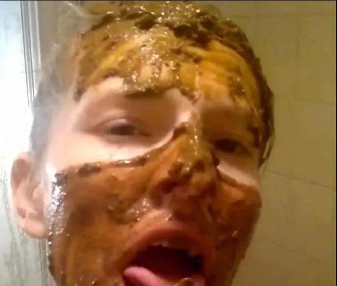 Scatlovers - Shit on head or total scat mess FullHD 1080p (Solo Scat)