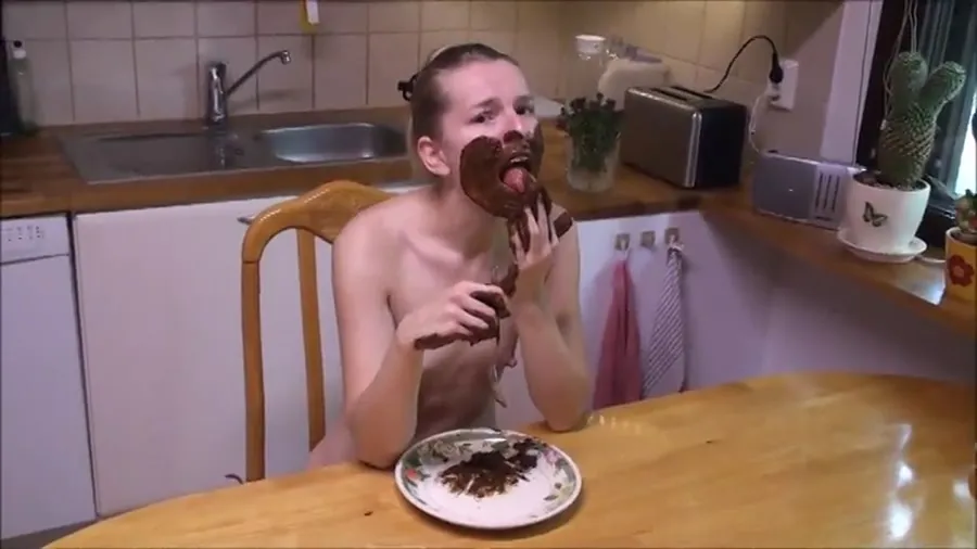 Scatlovers - Scat breakfast FullHD 1080p (Solo Scat, Shitting)