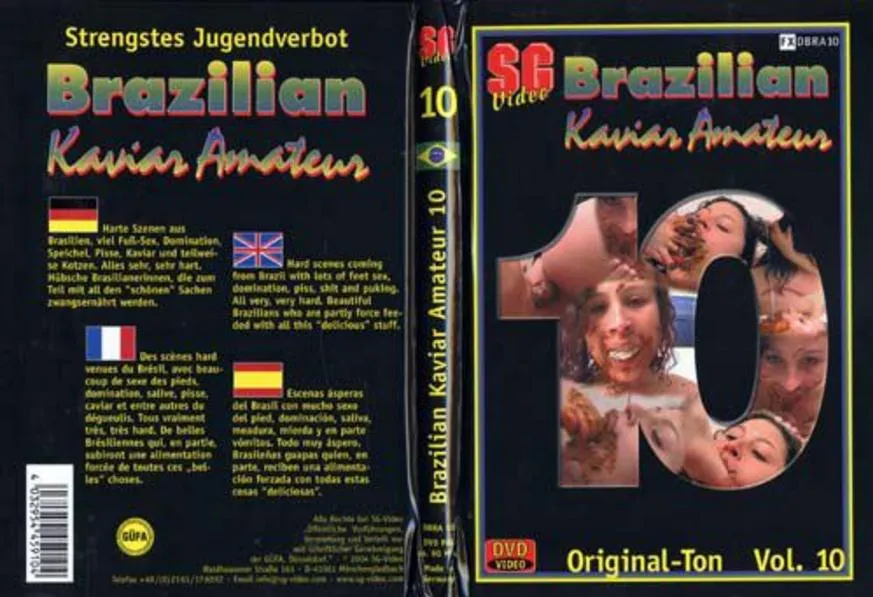 Scat Girls - Brazilian Kaviar Amateur 10 DVDRip (Domination, Scat Lesbian)