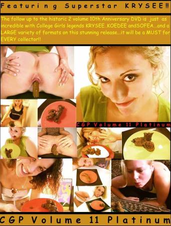 Paige, Koedee, Sofea, Annah, Mercedes, Mycah - College Girls Pooping 11 [X-Models / 700 MB] DVDRip (Scat, Teen, Solo Scat)