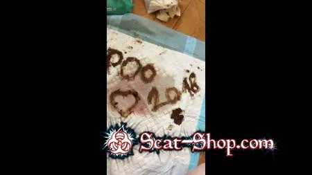 Porn Diana Spark - My first video in 2018 with-Shit and Period FullHD 1080p (Solo, Poop) scat-shop.com