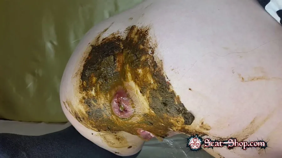 Anna Coprofield - White Panties, Black Toy FullHD 1080p (Solo, Dildo)