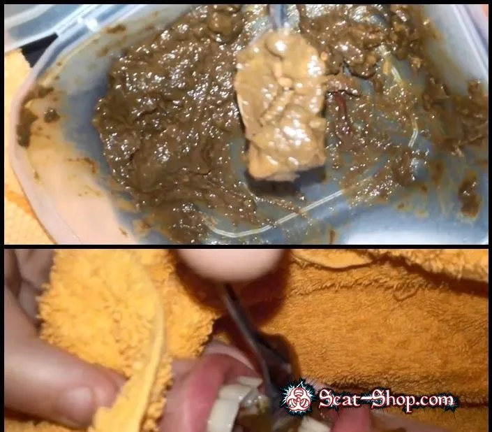 Scat Amateur - Extreme Incredible amateur Scat Beauty Teen Slave Feeding (She Eats A Lot Of Shit Real Feeding) FullHD 1080p (Amateur, Humiliation)