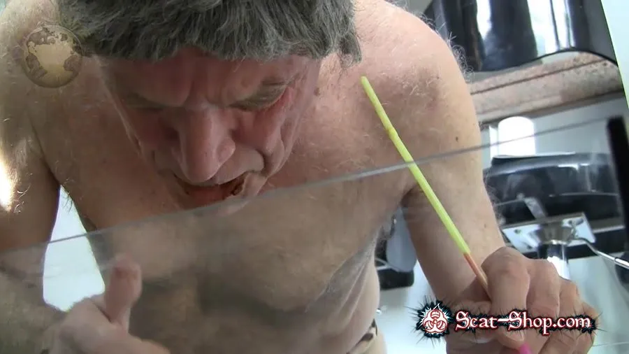 Leatherdyke - Shitting_1008 HD 720p (Humiliation, Toilet Slavery)