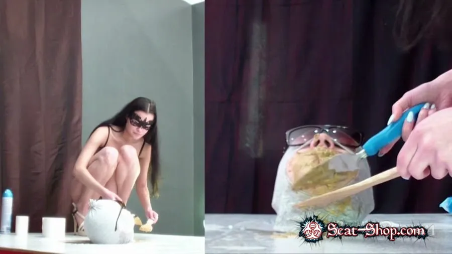 Christina, MilanaSmelly - 5 girls raped me. Part 4. Christina with MilanaSmelly HD 720p (Defecation, Femdom)