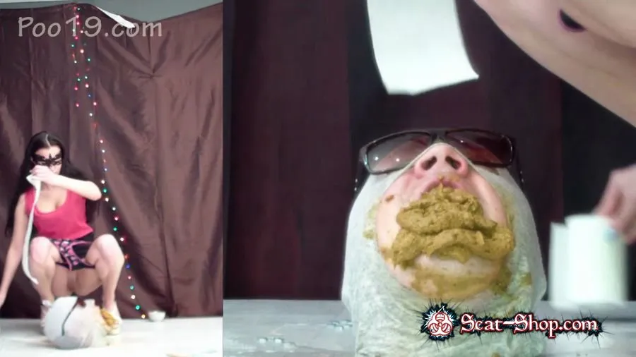 MilanaSmelly - 2018 Shit and Piss Party HD 720p (Femdom, Enema Scat)
