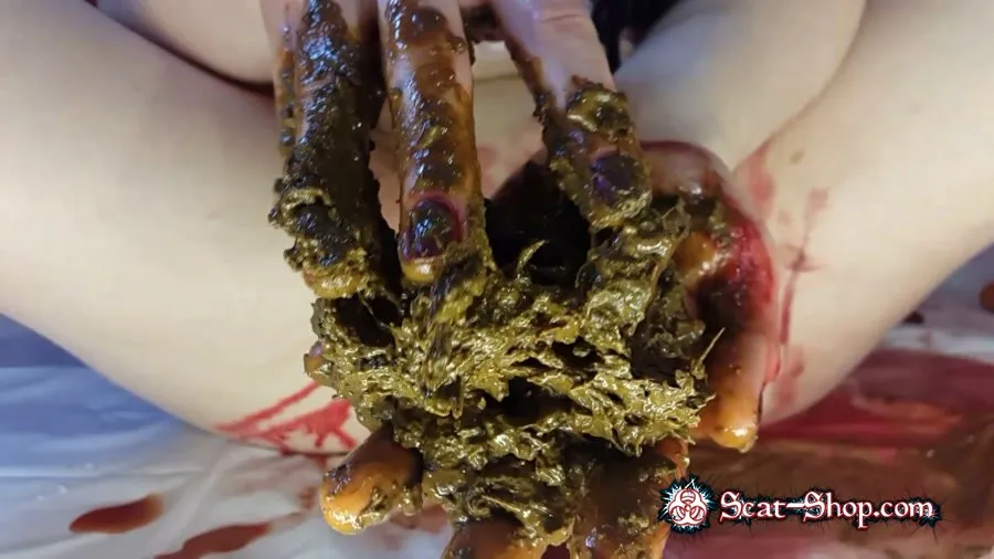 Anna Coprofield - Shit and Blood Vol.4 Part 2 FullHD 1080p (Shitting Girls, Amateur, Solo)