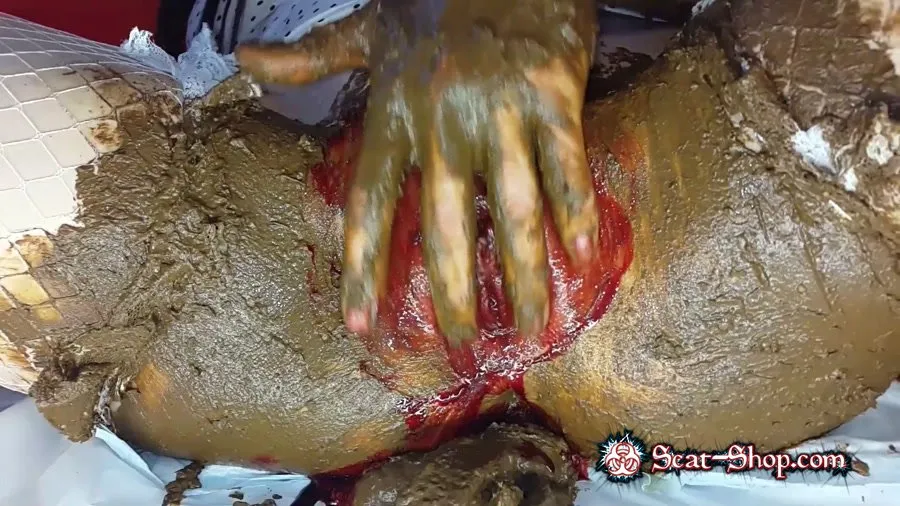 Anna Coprofield - Shit and Blood Vol.6 Filled Pussy Part 2 FullHD 1080p (Defecation, Solo)