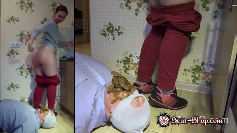 MilanaSmelly - Lick the crap off the shoe HD 720p (Group, Humiliation)