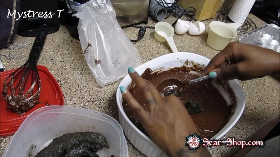 mystresstee - Eat my Poo Brownies FullHD 1080p (Extreme Scat, Solo)