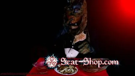Porn CatShit - Mega smearing and swallowing shit FullHD 1080p (New scat, Latex) scat-shop.com
