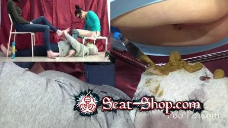 Porn MilanaSmelly - Do a foot massage and eat our shit! FullHD 1080p (Domination, Scat Porn) scat-shop.com