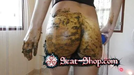 Porn MissAnja - Queefing, Creamy Shit, Filthy Enema In Nylon Smear FullHD 1080p (Solo, Poop Videos) scat-shop.com