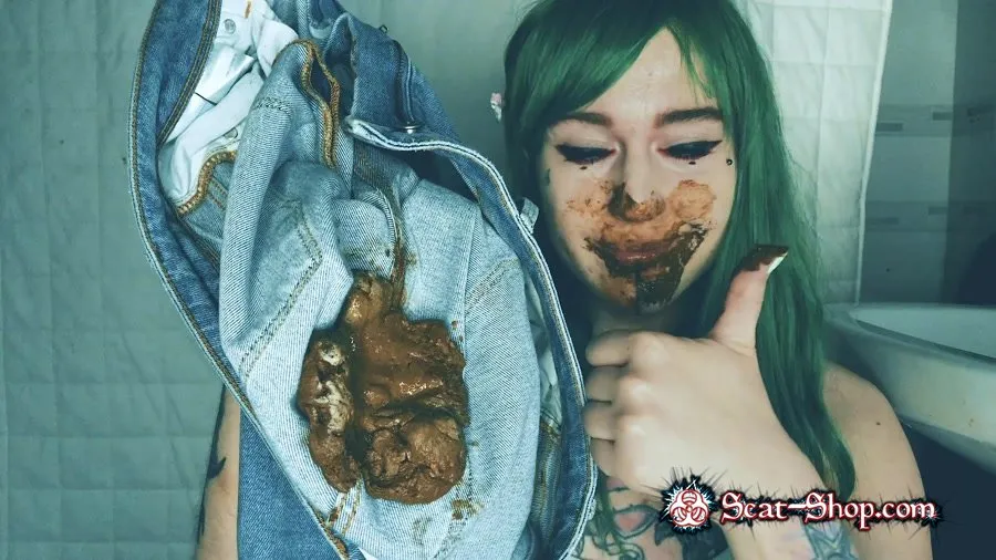 DirtyBetty - FREAKY scat panty pooping play FullHD 1080p (Extreme, Solo, Teen)