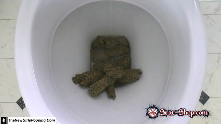 ShitGirl - Toilet Destroyed In 5 Mins [Solo / 471 MB] FullHD 1080p (Scatology, Amateur)