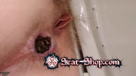 Download Goddesslucy - POTD Hard slow mucous covered poop FullHD 1080p (Solo, Kaviar Scat) scat-shop.com