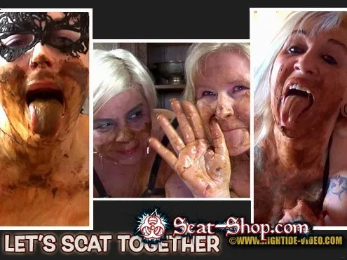 Marlen & Luna, Violet, Kelly - LET'S SCAT TOGETHER HD 720p (Lesbians, Milf)