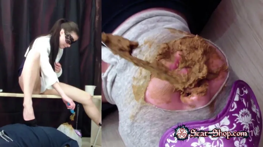 MilanaSmelly - Served Christina with her eyes closed FullHD 1080p (Humiliation, Face)