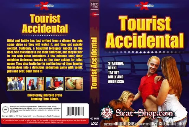 Nikki, Tatthy, Andressa - 1078 Tourist Accidental SD (Lesbian, Vomit, Domination)