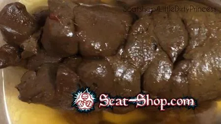 Download LittleDirtyPrincess - Big thick poop and bright yellow pee in a bowl FullHD 1080p (Pee, Solo, Scat) scat-shop.com