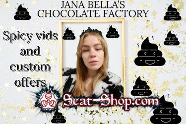 JanaBella - Jana Bella's special edition chocolate milkshake [Scatshop.com / 433 MB] UltraHD 4K (Masturbation, Teen)