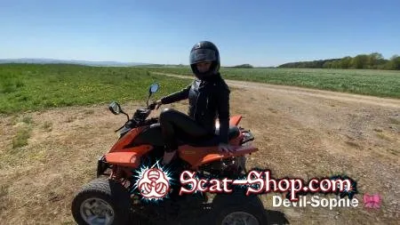 Download Devil Sophie - THIS is a brake track - outdoor quad shits escalated UltraHD 4K (Solo, Milf) scat-shop.com
