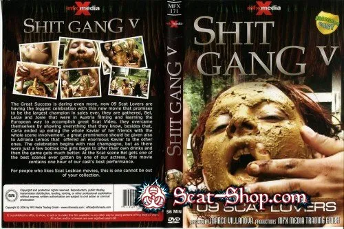 Adriana, Bel, Viviane Alves - Shit Gang 5 DVDRip (Lesbian, Smearing)