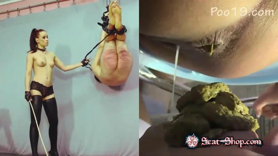 Femdom - Wretched animal 2 HD 720p (Spanking, Human toilet)