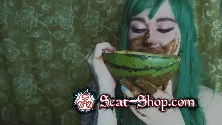 Porn DirtyBetty - Watermelon Head FullHD 1080p (Eat Shit, Teen) scat-shop.com