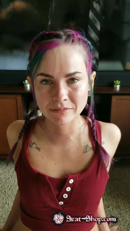 SluttyLittleLex aka LilButtLex - Eating From My Master Part 1 UltraHD 2K (Humiliation, Eat Shit)