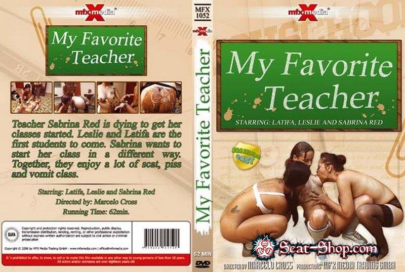 Latifa, Leslie, Sabrina Red - MFX-1052 - My Favorite Teacher [MFX-video / 746 MB] DVDRip (Lesbian, Scat)