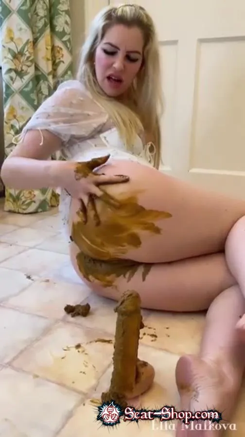 ScatElla - DILDO SHIT FUCKING BLOW JOB HD 720p (Dildo, Play)