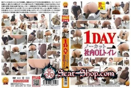 Download Company women’s pee and poo behind one day in public toilet.   (Diarrhea, Closeup) FullHD 1080p scat-shop.com