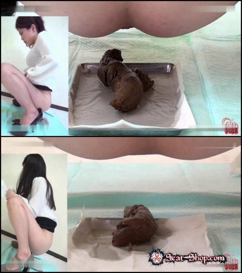 Appetizing ass girls natural pooping.   (Jav Scat, Defecation) FullHD 1080p