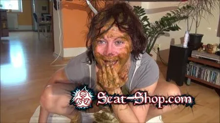Download DirtyScatGirl - Dirty Slut likes the taste of shit HD 720p (Solo, Milf) scat-shop.com