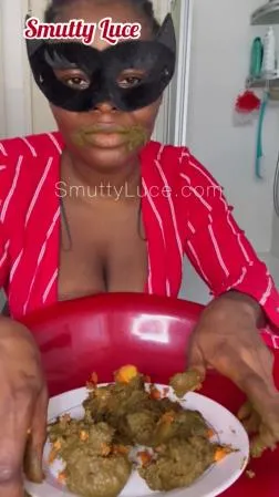 Porn Smutty_Luce - ME vs my MONSTER TURD UltraHD 2K (Eating, Solo) scat-shop.com