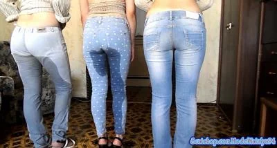Threesome - Dirty Women Show In Jeans [ScatBook.com / 1.13 GB] FullHD 1080p (ModelNatalya94, Crazy)