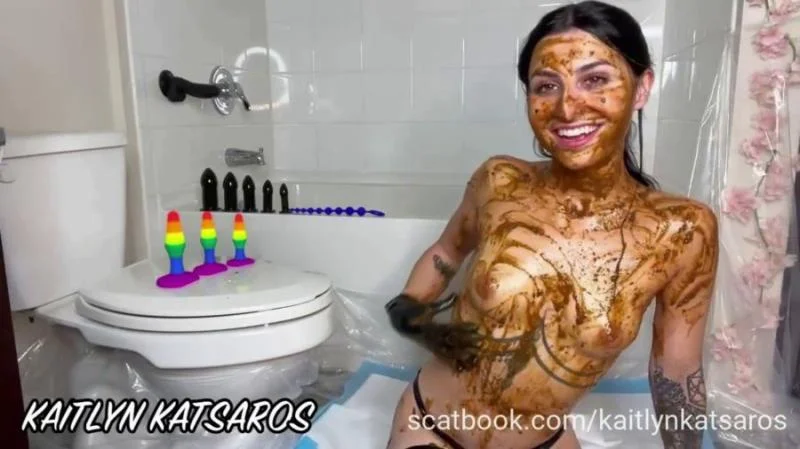 Kaitlyn Katsaros - Custom Scat Video [Scatbook / 5.49 GB] FullHD 1080p (Solo, Toy Play)