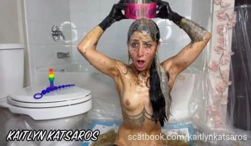 Kaitlyn Katsaros - Shitting Toys [Scatbook / 743.4 MB] HD 720p (Solo, Puke)