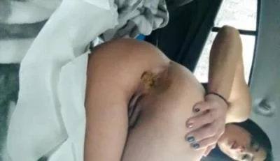 Doll - Shit Pocahontas [Desperation & Poo in Car / 2.23 GB] FullHD 1080p (Big Shit, Smearing)