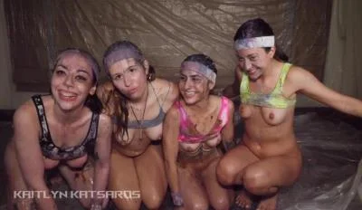 Kaitlyn Katsaros, Isabel Moon, Lolly Mai, Natalie Brooks - 3rd Scat Scene [Face Punching / 2.87 GB] FullHD 1080p (Shit Smearing, Group)