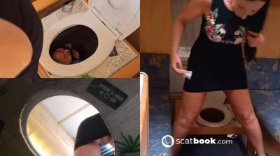 Mistress Luciana - Das Toilettenmaul [Scatbook.com / 88.9 MB] HD 720p (Germany, Scat)